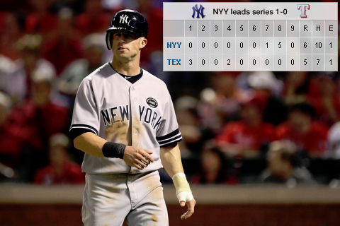 NYY 6:5 TEX