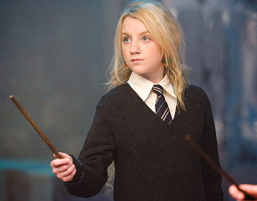 Evanna Lynch飾演Luna Lovegood