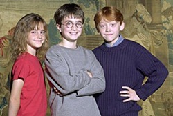 十年前的Harry、Ron、Hermione