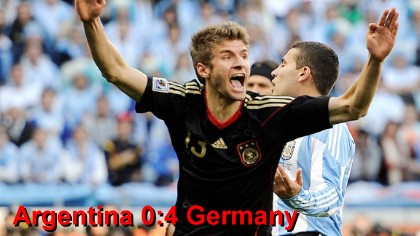 Argentina 0:4 Germany